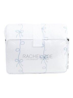 RACHEL ZOE Embroidered Bow Comforter Set